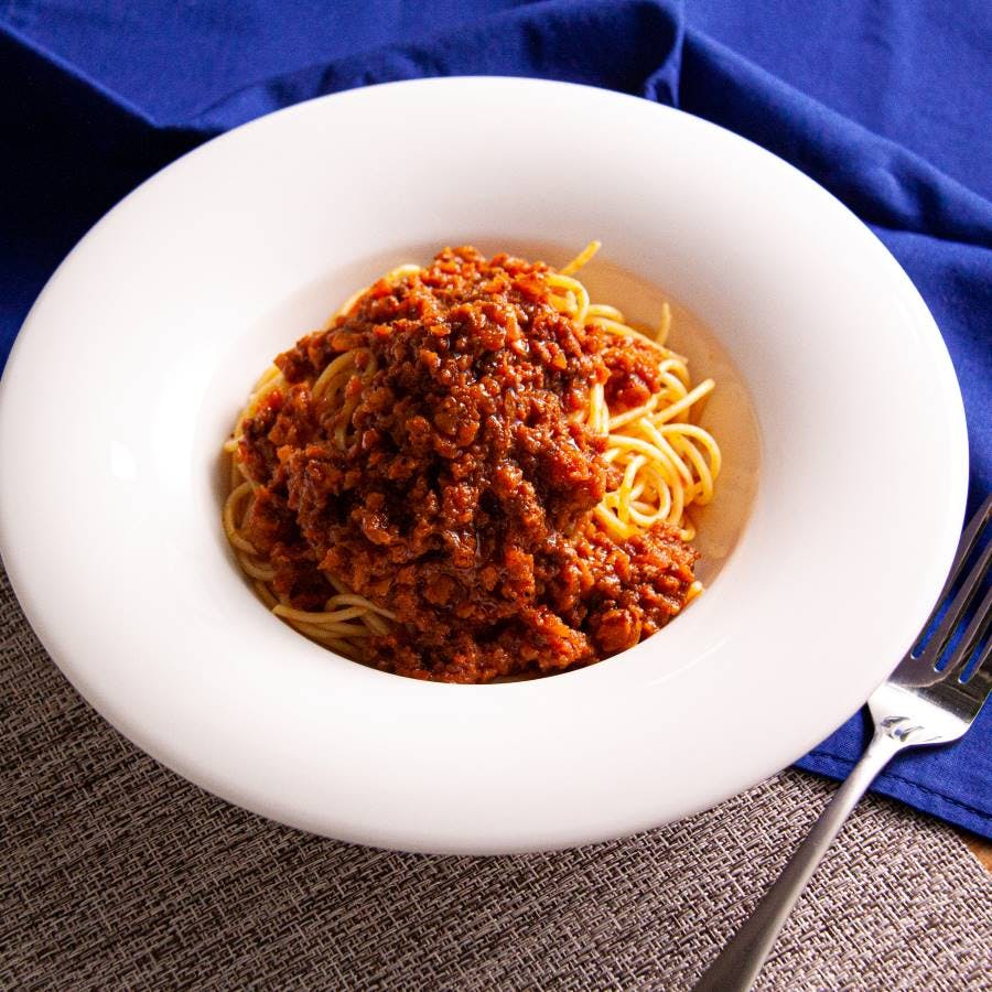 あらびき ジューシー ボロネーゼ　ビタミン・ミネラル14種類　180gの画像