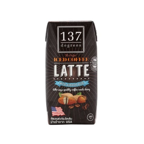 アーモンドミルク ラテ 180mlの画像