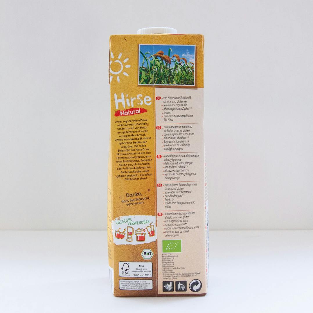 有機 雑穀ドリンク ナチュラル 1000mlの画像