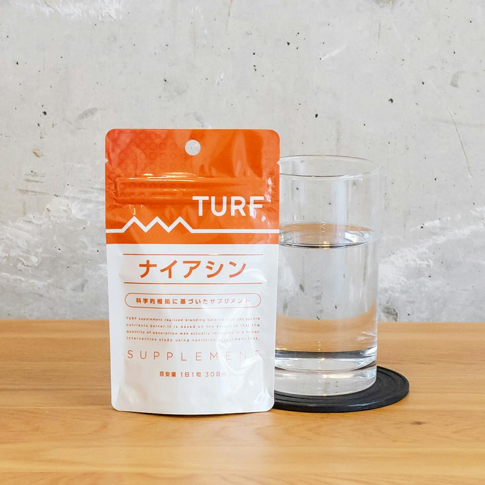 TURF サプリメント ナイアシン (30日分/1日1粒目安)の画像