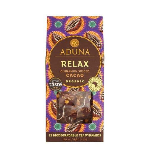 有機カカオ&シナモンスパイスティー 15袋の画像